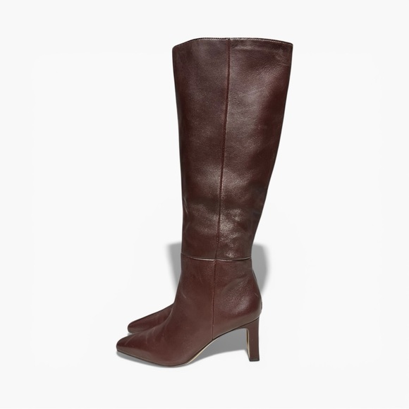 Sam Edelman Shoes - 🌻NEW w/Box Sam Edelman Sylvia Spiced Pecan Brown Leather  Knee High Boots 7.5